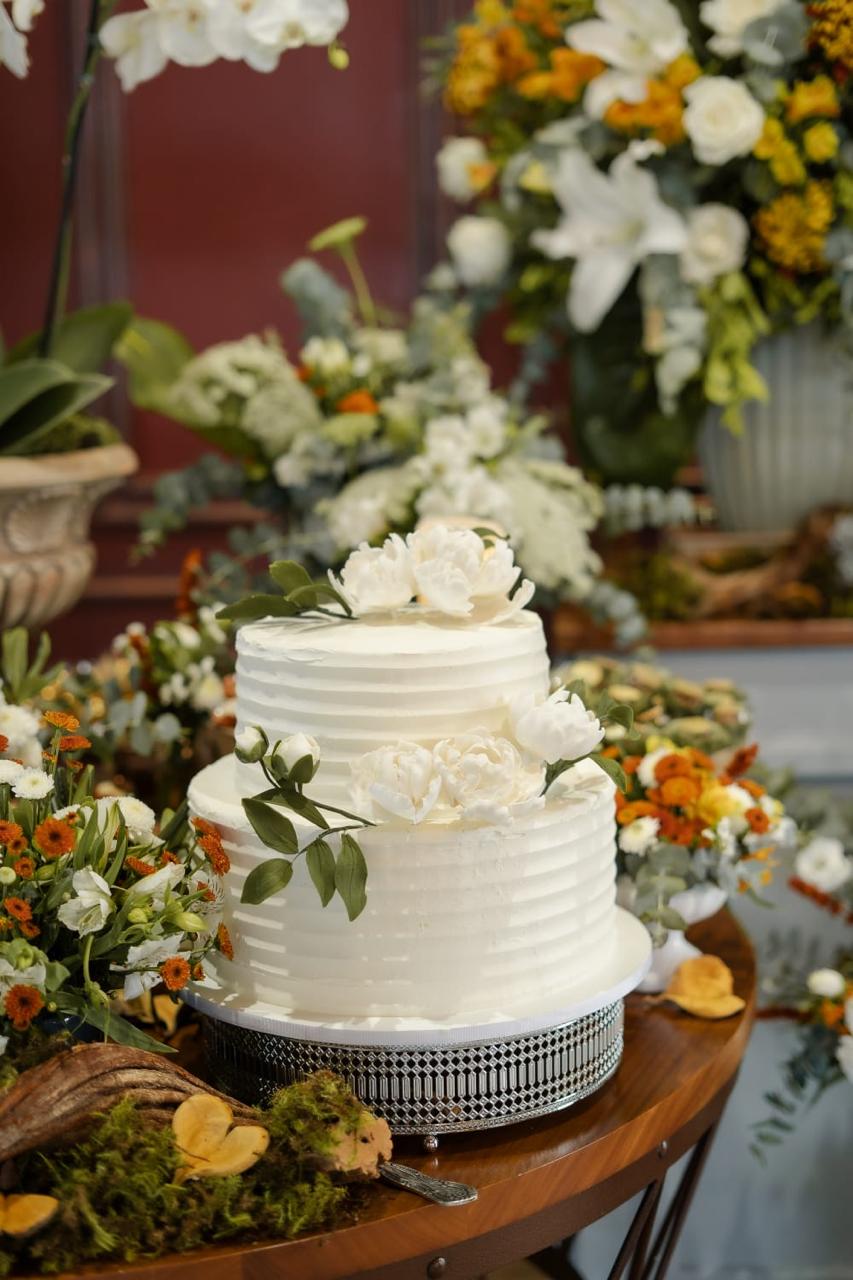 Mesa de doces finos para cerimônia